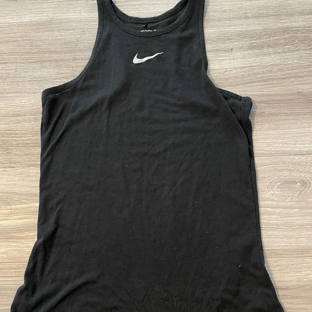 Nike Womens Dri-Fit Golf high Neck Tank Top